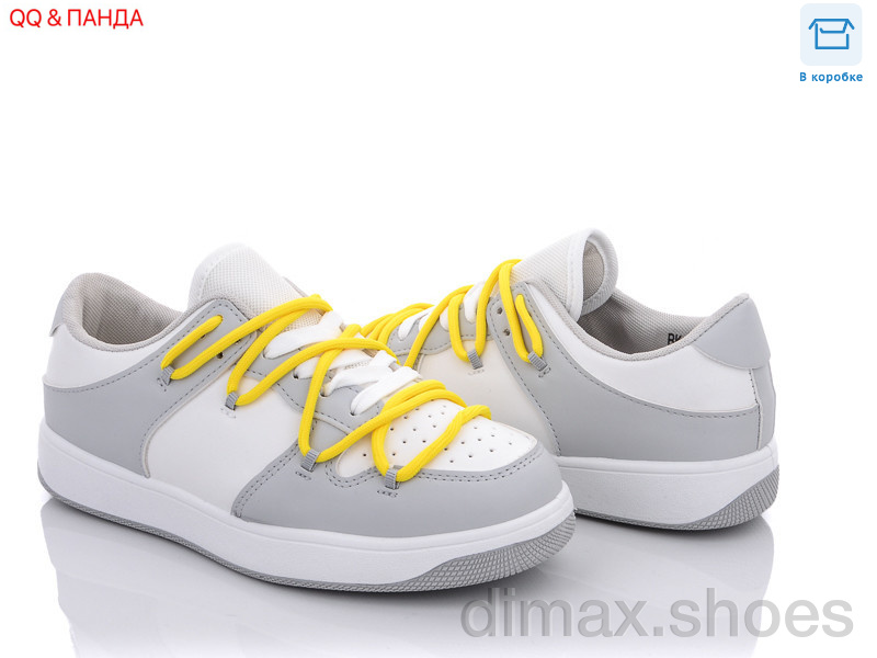 QQ shoes BK75 white-grey Кроссовки