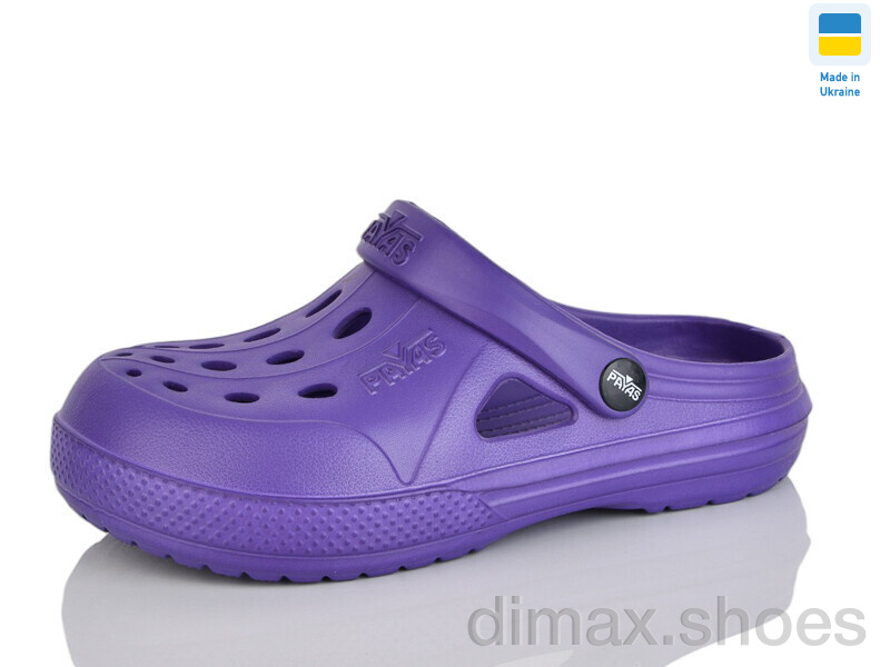 Lot Shoes Крокс паяс жіночий фіолетовий