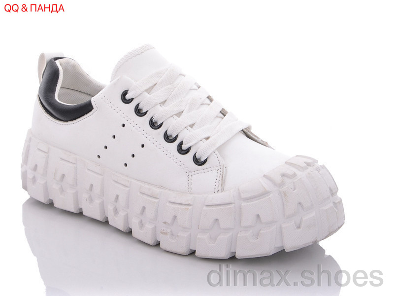 QQ shoes BK18 white-black Кроссовки