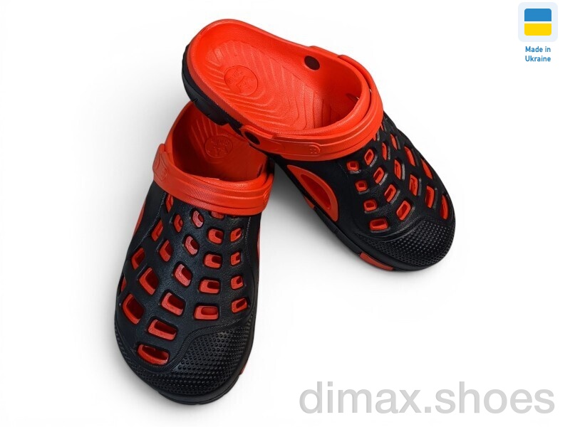 Rai shoes 308 чорно-червоний