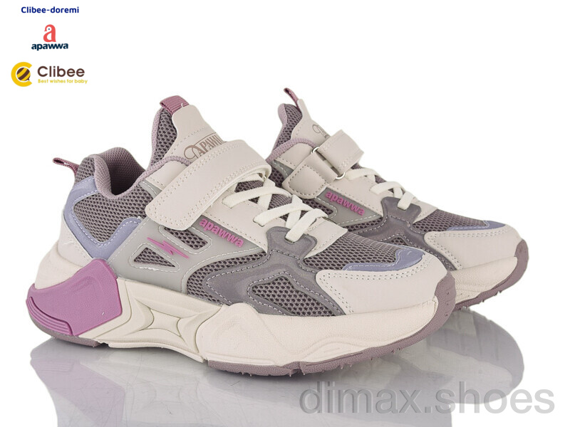 Clibee-Doremi G1836 beige-purple