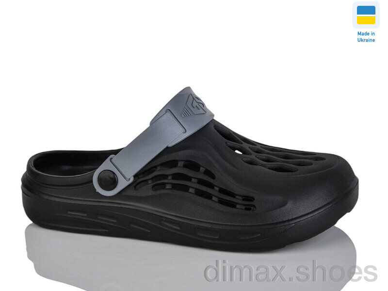 Lot Shoes 129 чорно-сірий