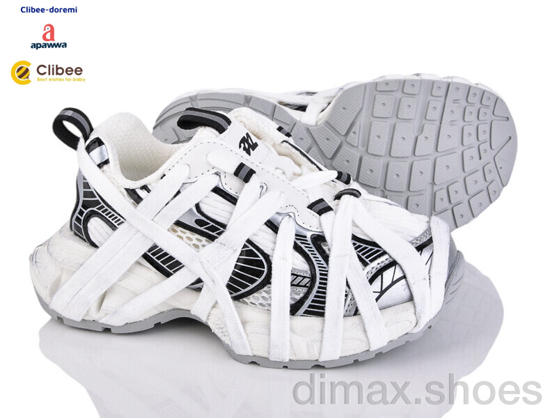 Clibee-Doremi A250521-2 white-grey