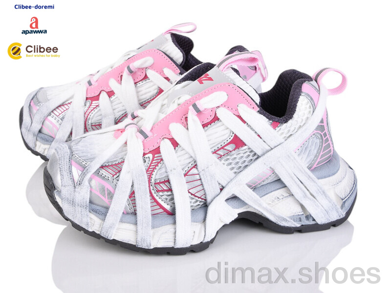 Clibee-Doremi A250521-2 white-pink