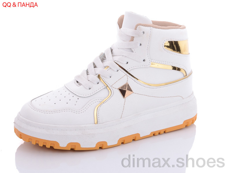 QQ shoes BK72 white-beige Кроссовки