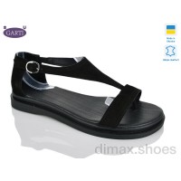 Garti 922 чорний замш