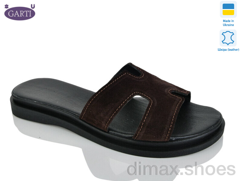 Garti 94 коричневий замш