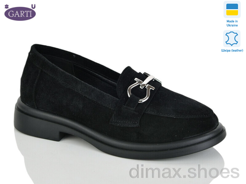 Garti 430 чорний замш