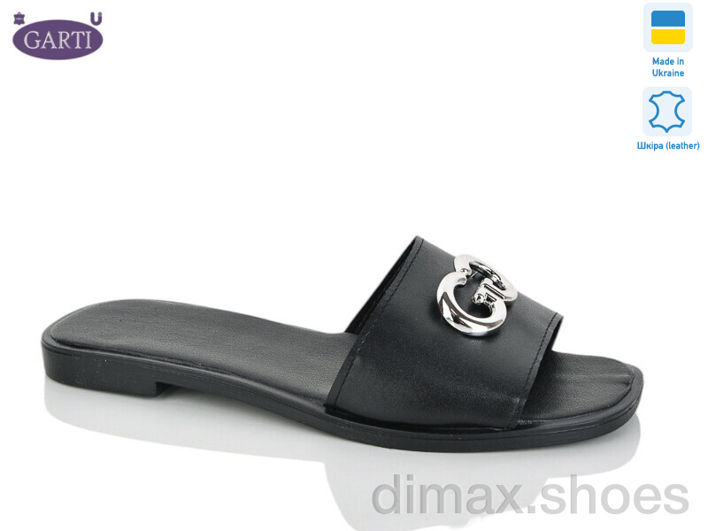 Garti 56 чорна шкіра