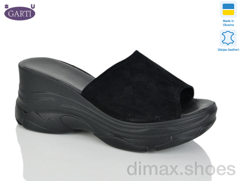 Garti 525 чорний замш