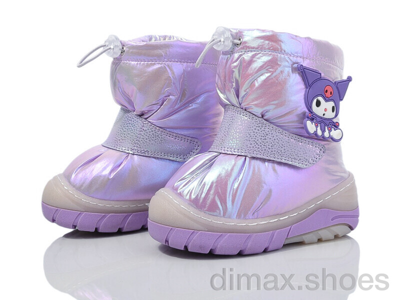 Ok Shoes T11288H purple Дутики