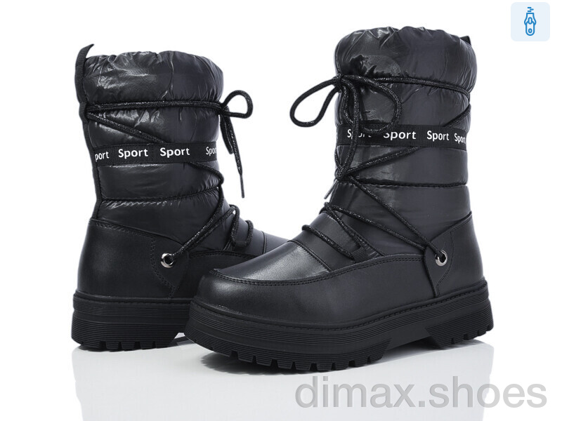 Ok Shoes T10898E black Дутики