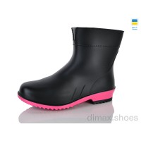 Lot Shoes Чобіт резина короткий чорний