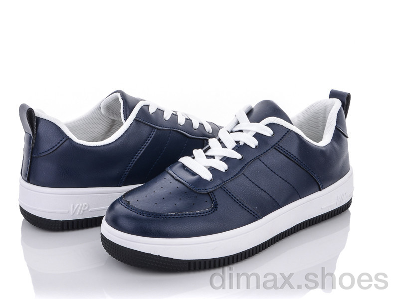 Ok Shoes 105 blue-white Кроссовки