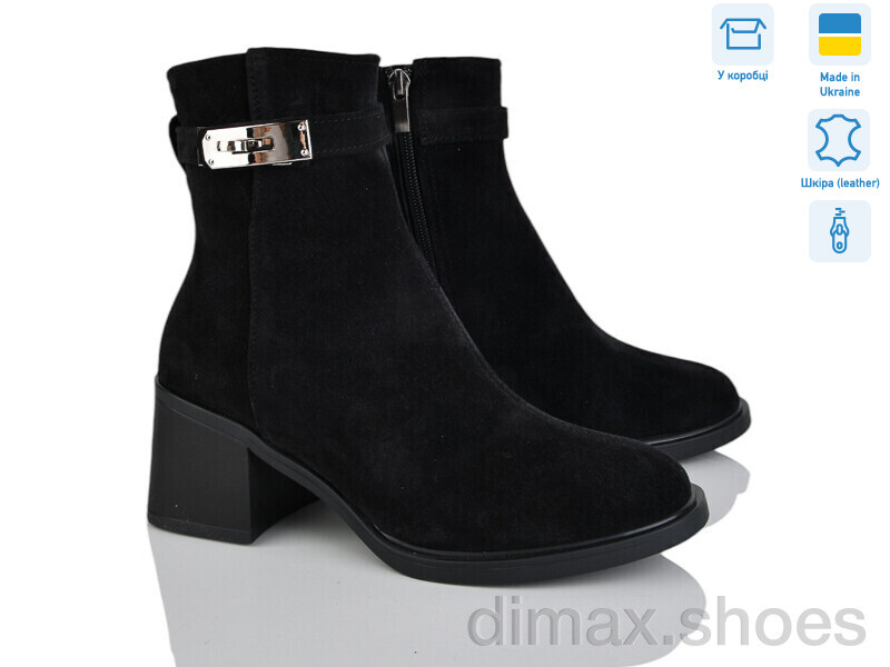 L.Shoes 2512 чорний з