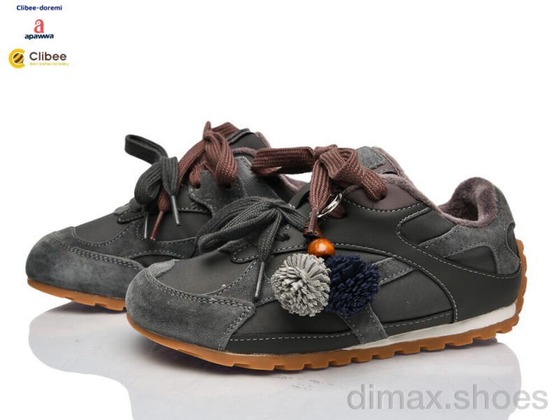 Clibee-Doremi A3110C grey фліс