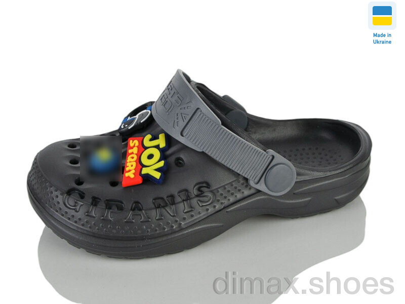 Lot Shoes 009 графіт-св.сірий