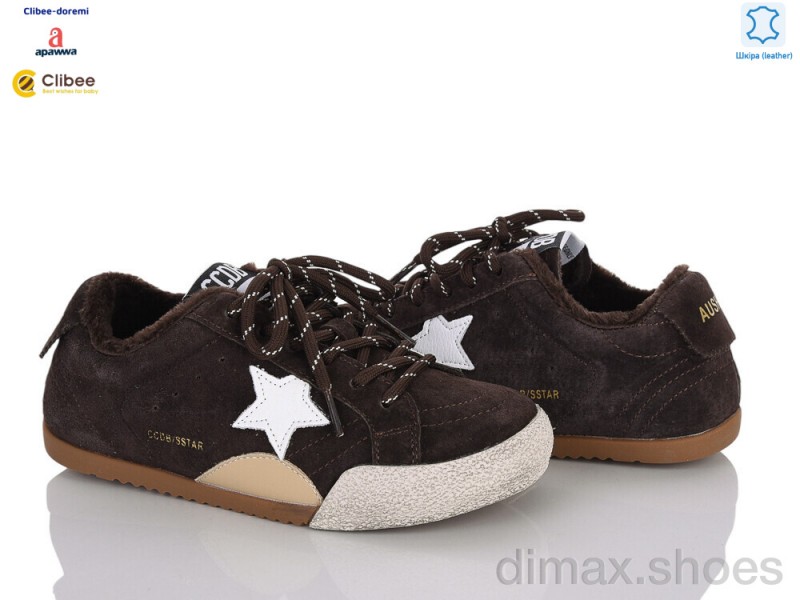 Clibee-Doremi A72001 brown фліс