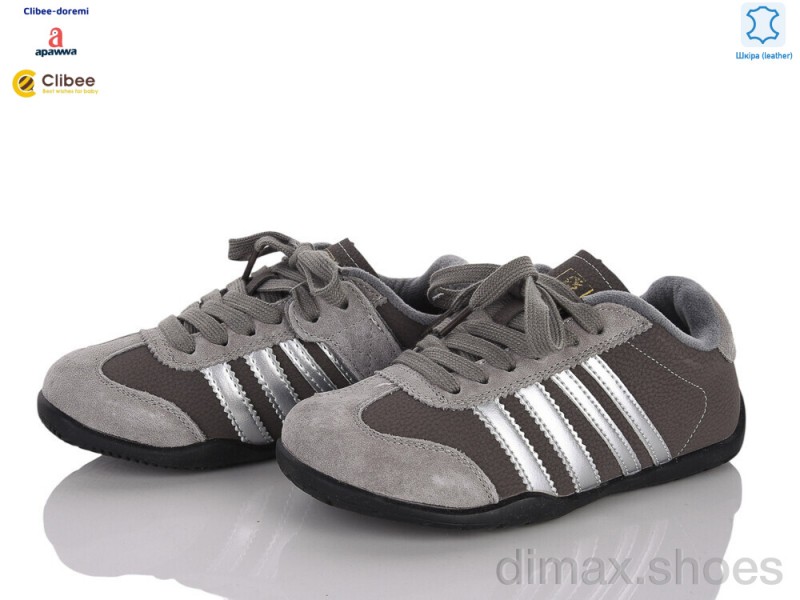 Clibee-Doremi S9581 grey фліс