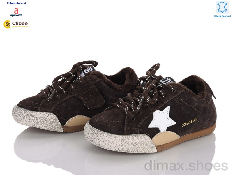 Clibee-Doremi B72001 brown фліс