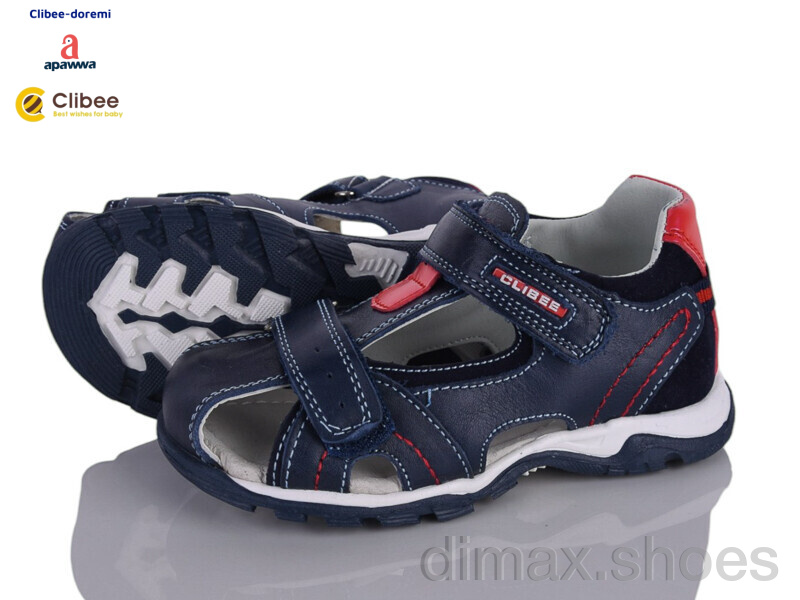 Clibee-Doremi ABC219 navy-red