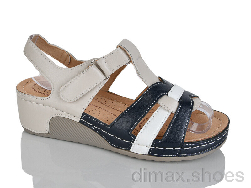 Leguzaza H2-17 beige-navy