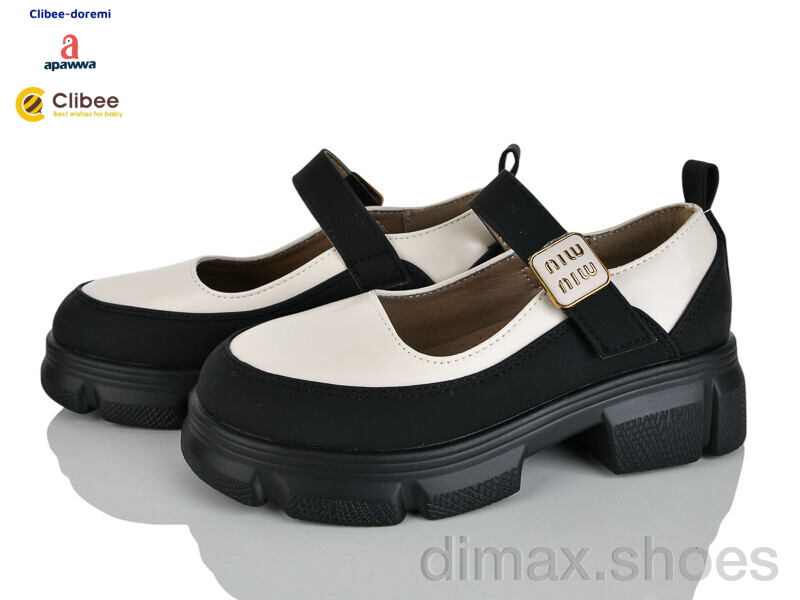 Clibee-Doremi AD706-3 beige-black