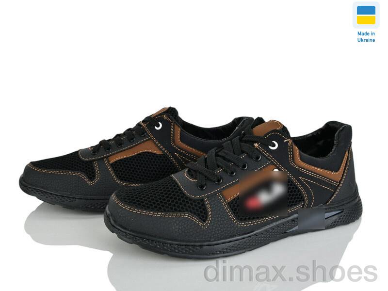 Paolla 221-3 чорний-св.корич.