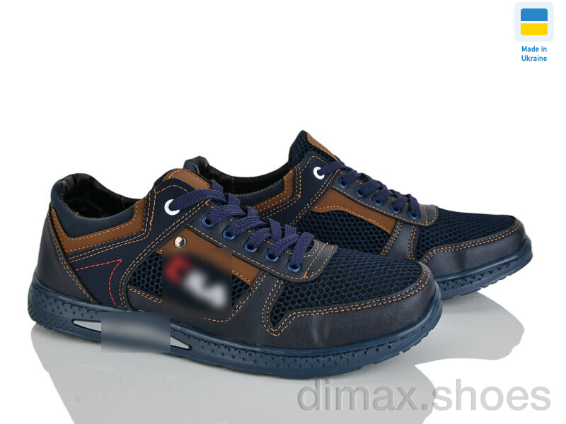 Paolla 221-3 синій-св.корич.