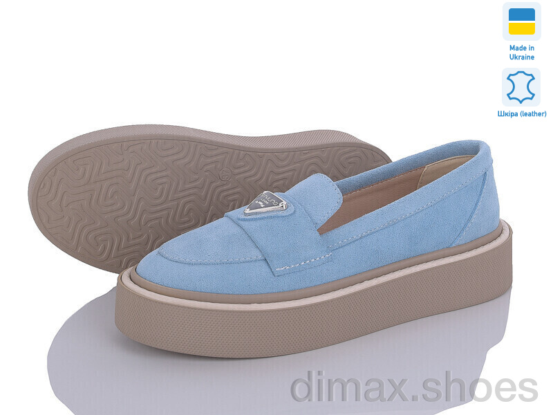 G-Aira 606 блакитний замш