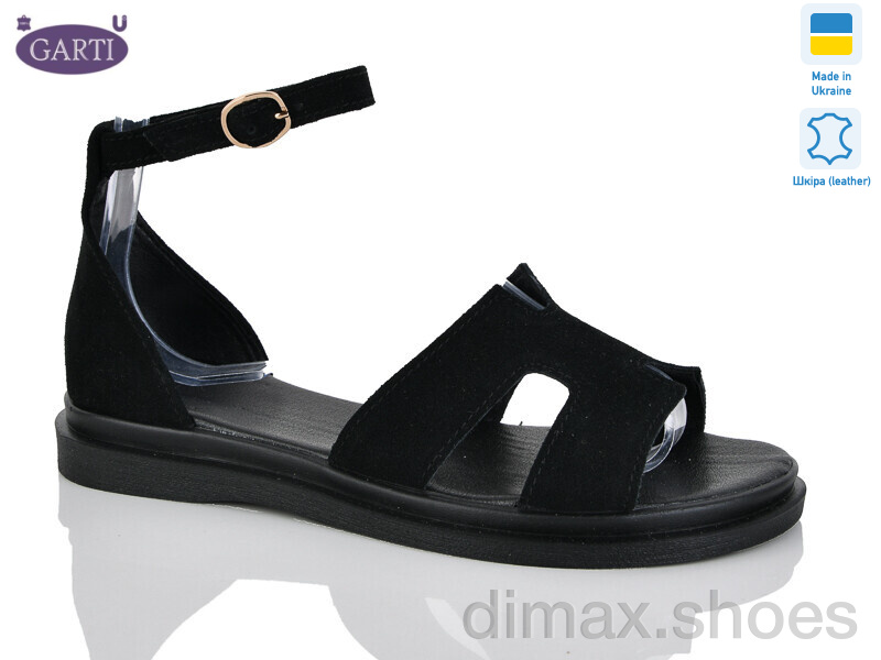 Garti 0192 чорний замш