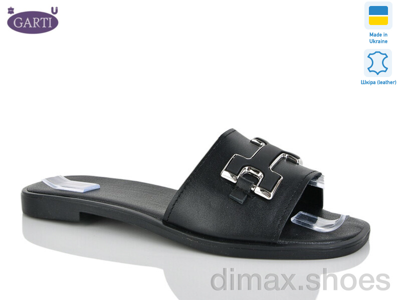 Garti 52 чорна шкіра