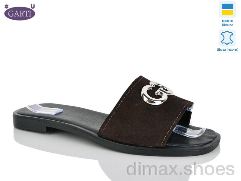 Garti 56 коричневий замш