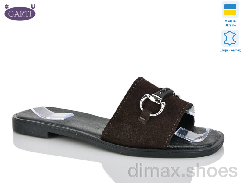 Garti 54 коричневий замш