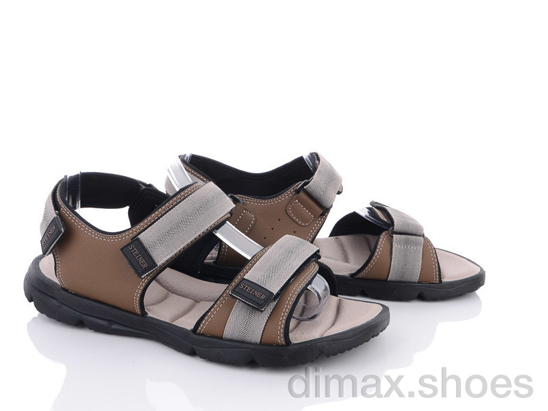 Ok Shoes 3805D brown Сандалии