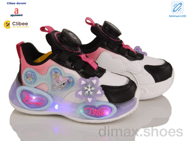 Clibee-Doremi EA368 black-peach LED