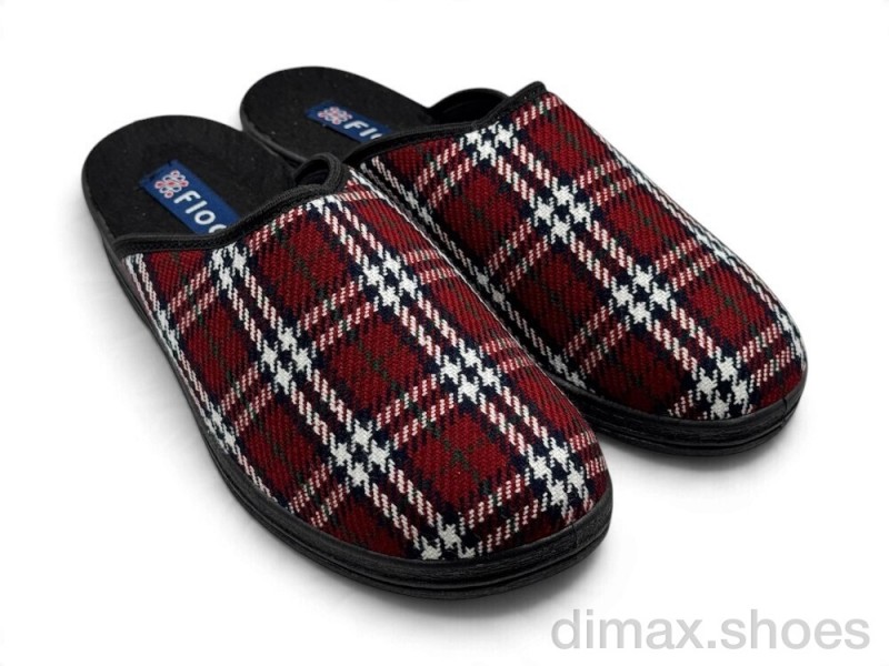 Rai shoes 74010349 бордовий