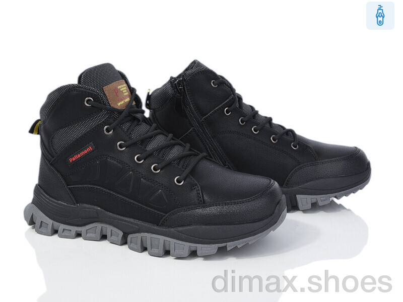 Ok Shoes D5566 black Ботинки