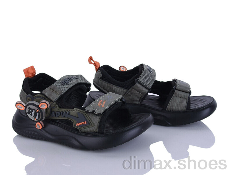 Clibee-ShoSho Z2430-1 khaki-orange