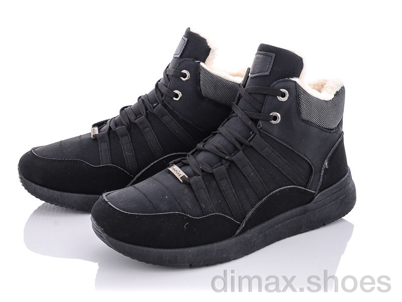 Ok Shoes 1061 black Ботинки