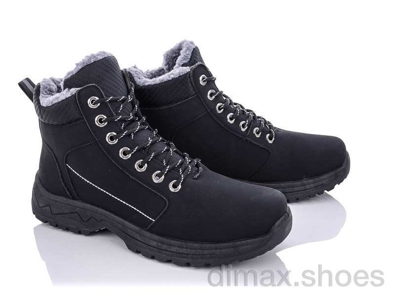 Ok Shoes 1067 black Ботинки