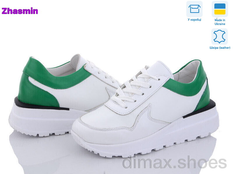 Zhasmin 5068-52 білий-зелений