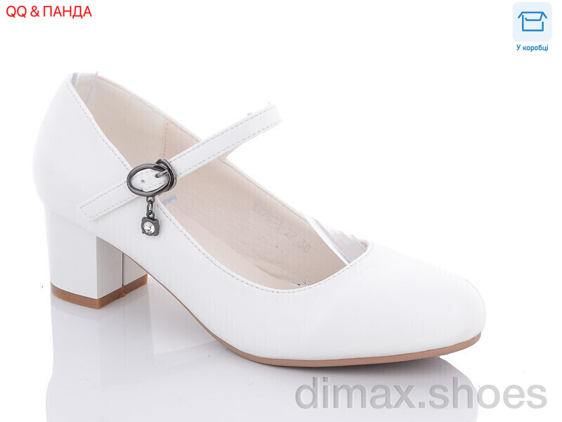 QQ shoes KU7053-27 white Туфли