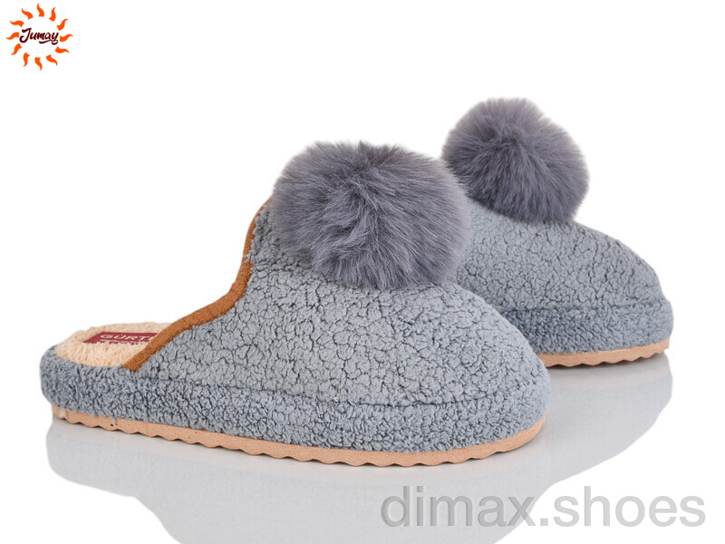 Jumay Тапки жіночі Турція сірий