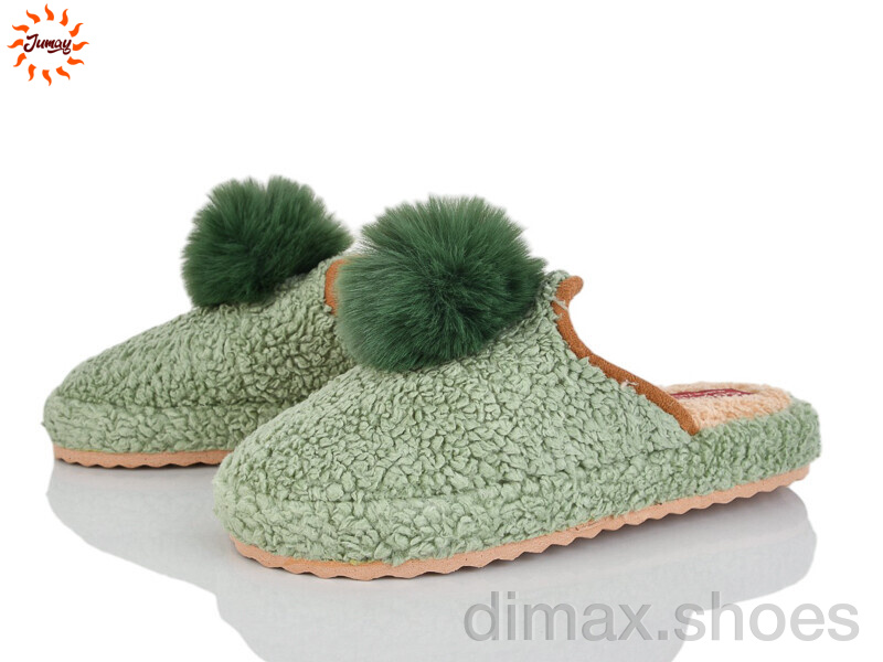 Jumay Тапки жіночі Турція зелений