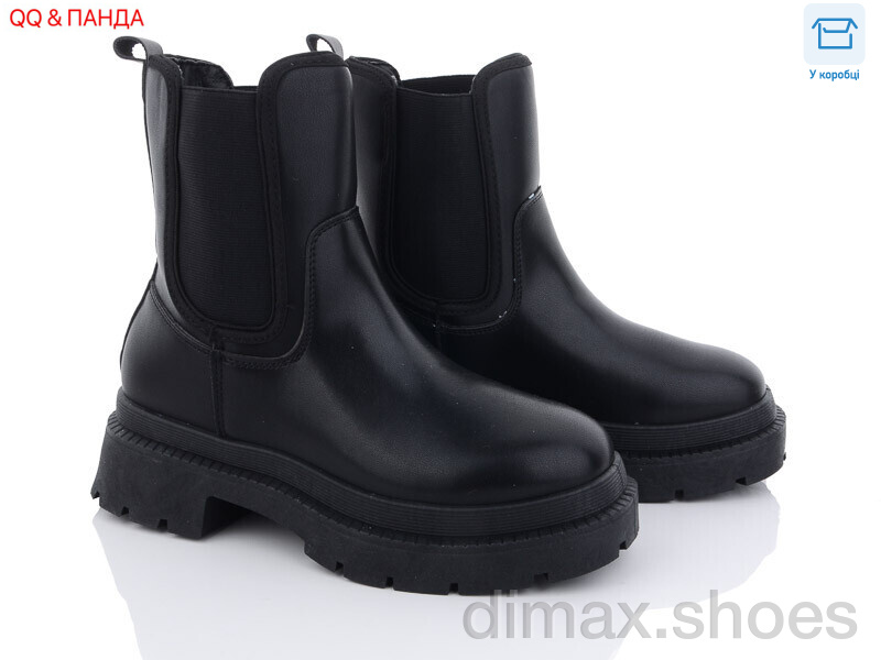 QQ shoes JP28 black Ботинки