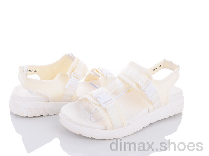 Summer shoes H889 white