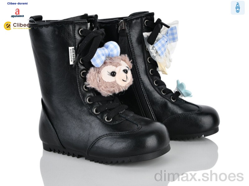 Clibee-Doremi A61196 black фліс