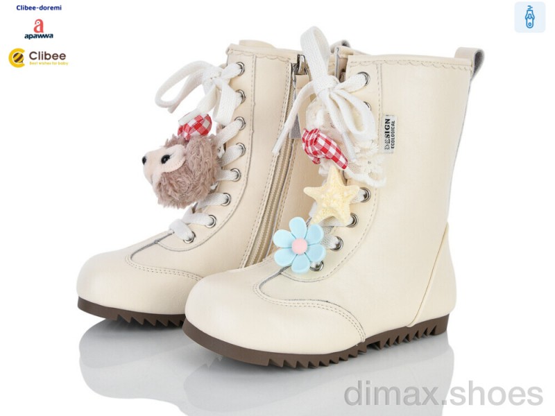 Clibee-Doremi A61196 beige фліс