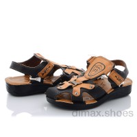 Selena Tuna черно-рыжая Сандалии